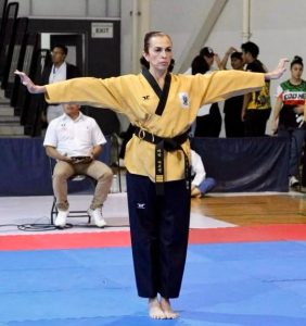 María del Carmen Tovar CDMX Poomsae Taekwondo