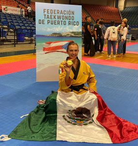 María del Carmen Tovar CDMX Poomsae Taekwondo